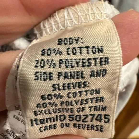 L.L. Bean Gray Quilted Sweatshirt - Picture 9 of 14